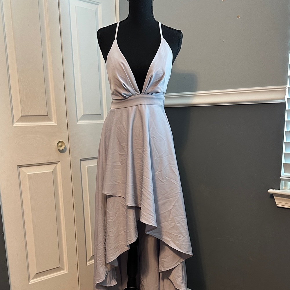 Charlotte Russe Lavender High Low Dress